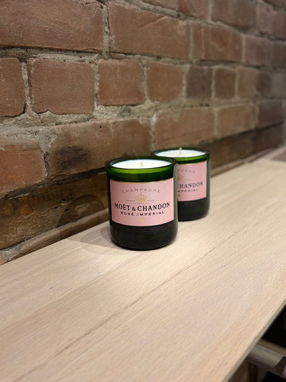 BOUGIE MOËT & CHANDON ROSÉ NOIRE - SAUGE SALÉE