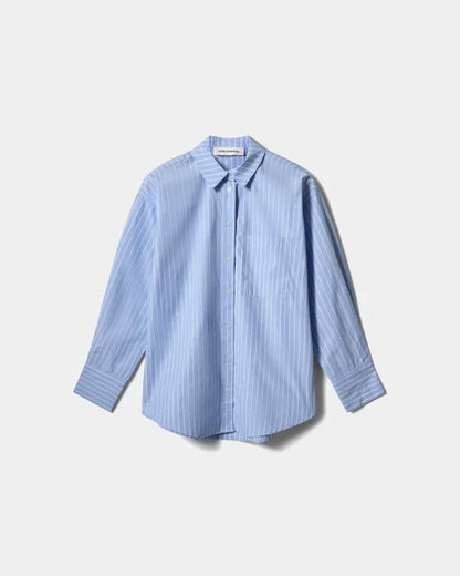 SOFIE SCHNOOR | Chemise "Adalenesw"- Bleu à rayures blanches
