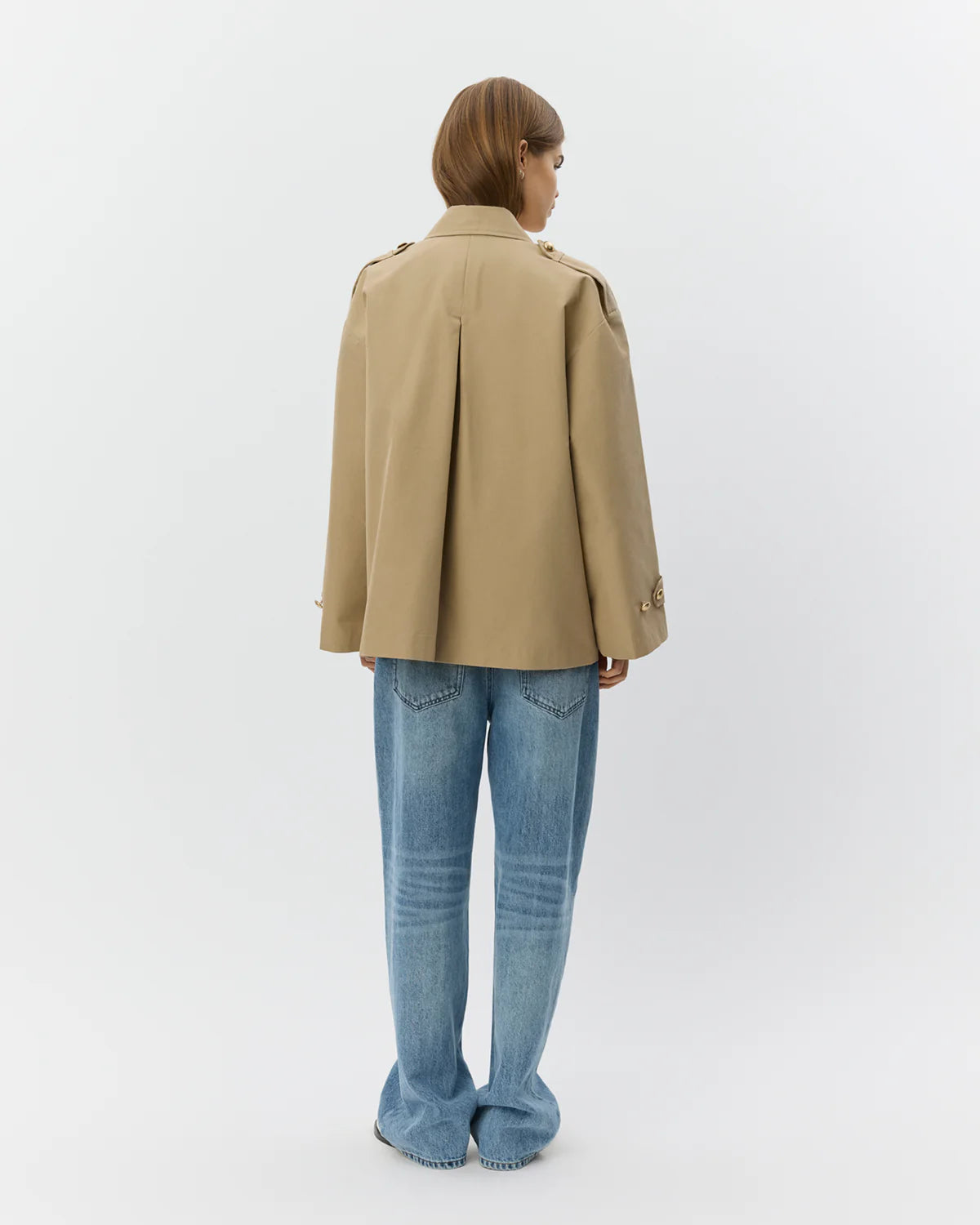 SOFIE SCHNOOR | Trench-coat "ADRIAS" - Beige