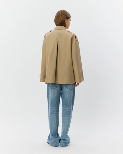 SOFIE SCHNOOR | Trench-coat "ADRIAS" - Beige