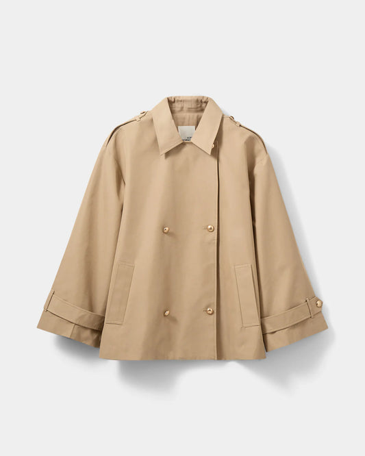 SOFIE SCHNOOR | Trench-coat "ADRIAS" - Beige