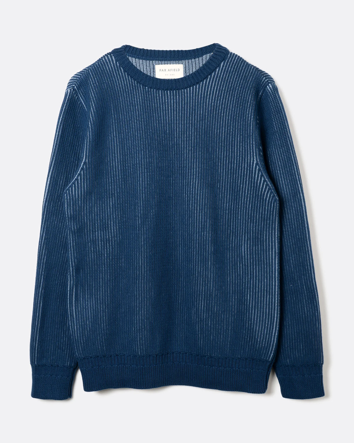 Far Afield | Pull côtelé "Hamish" - Bleu