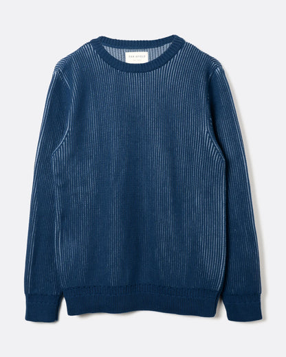Far Afield | Pull côtelé "Hamish" - Bleu