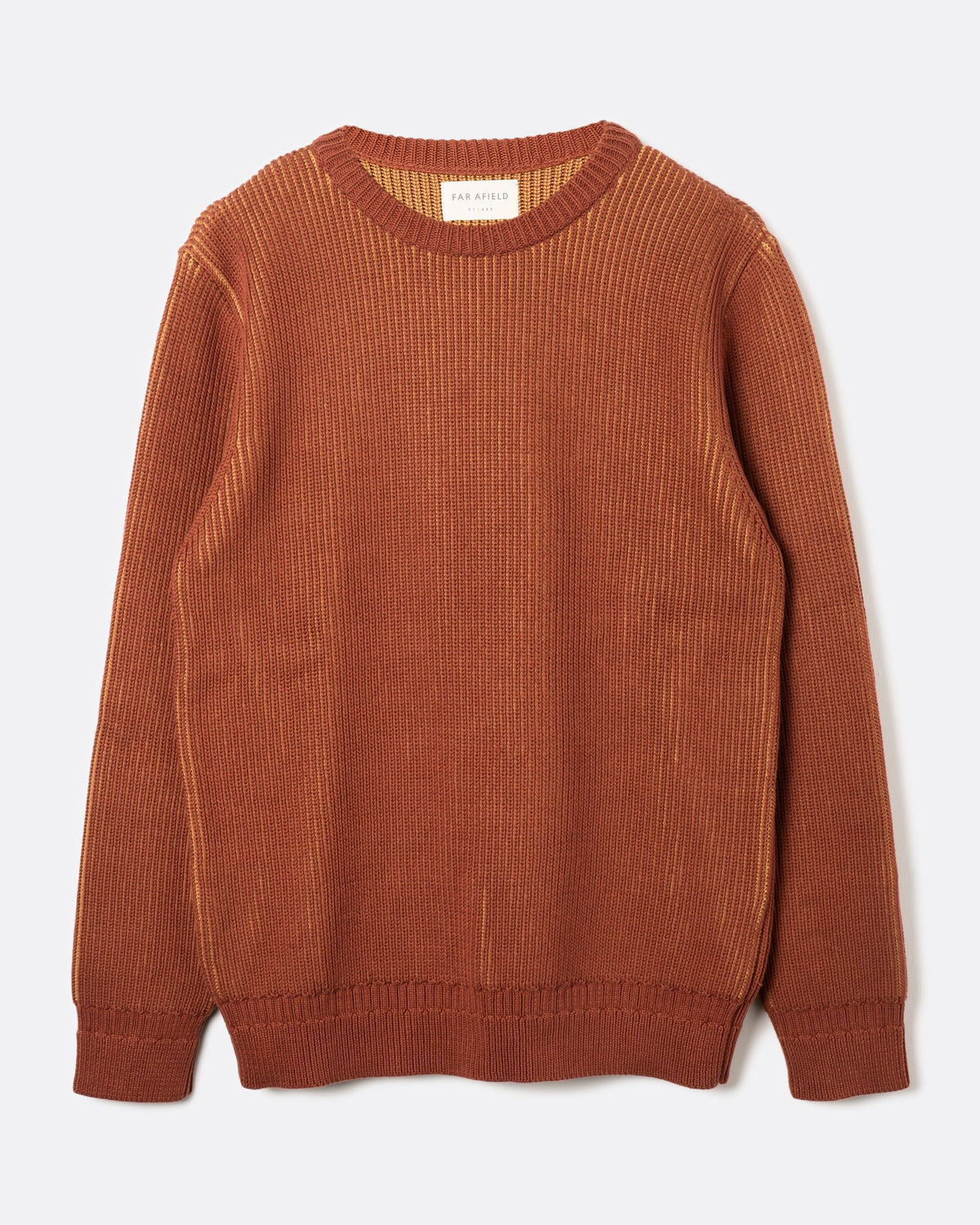 Far Afield | Pull côtelé "Hamish" - Orange