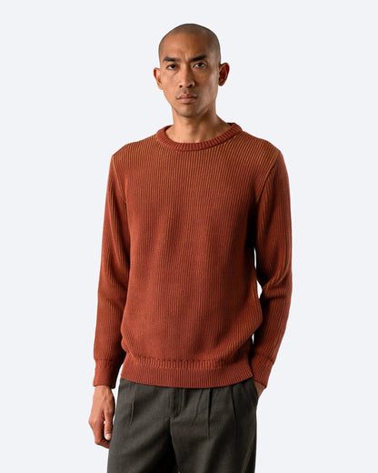 Far Afield | Pull côtelé "Hamish" - Orange