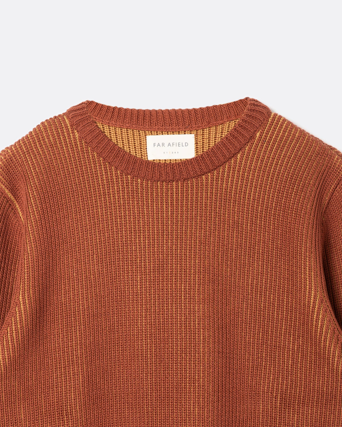 Far Afield | Pull côtelé "Hamish" - Orange