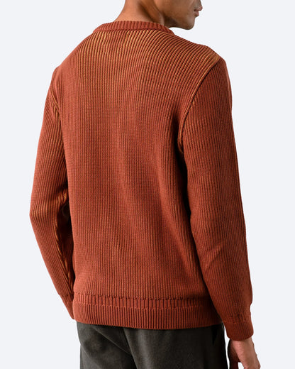 Far Afield | Pull côtelé "Hamish" - Orange