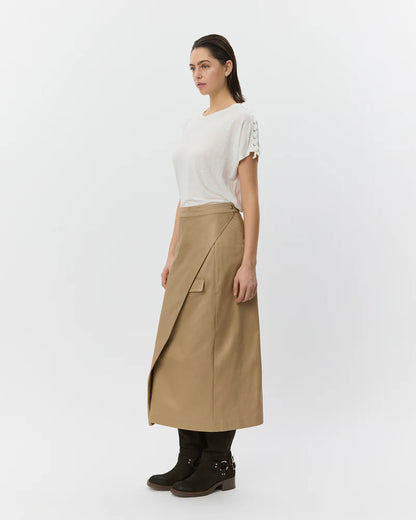 SOFIE SCHNOOR | T-shirt "ALEID"- Blanc