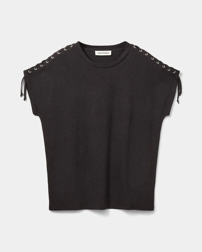 SOFIE SCHNOOR | T-shirt "ALEID"- Noir