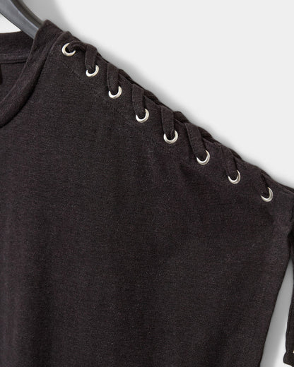 SOFIE SCHNOOR | T-shirt "ALEID"- Noir