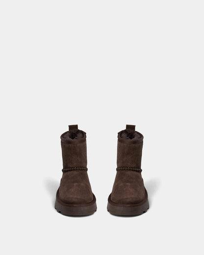 SOFIE SCHNOOR | Bottes Teddy "Allie"- Brun foncé