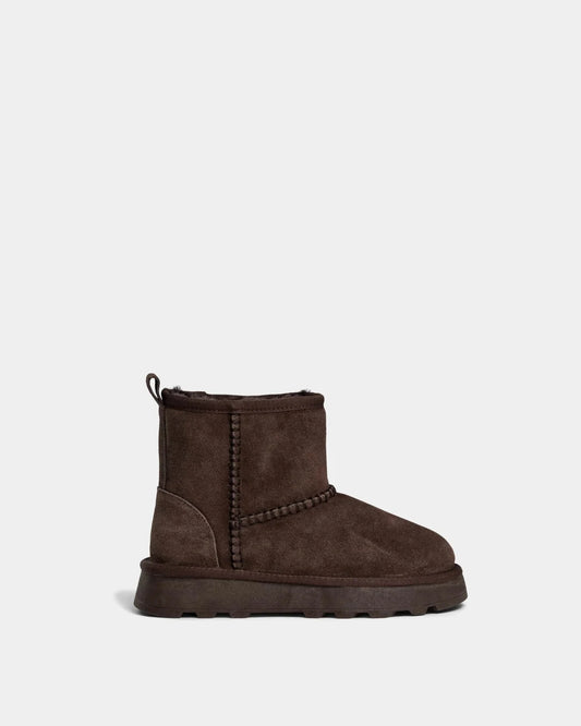 SOFIE SCHNOOR | Bottes Teddy "Allie"- Brun foncé