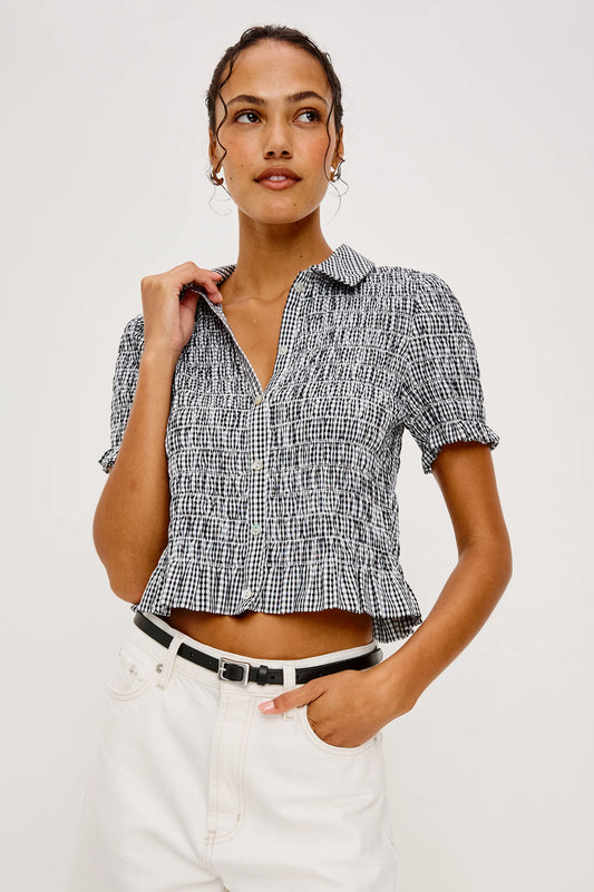 Rails | La chemise "Alton"- Noir et blanc