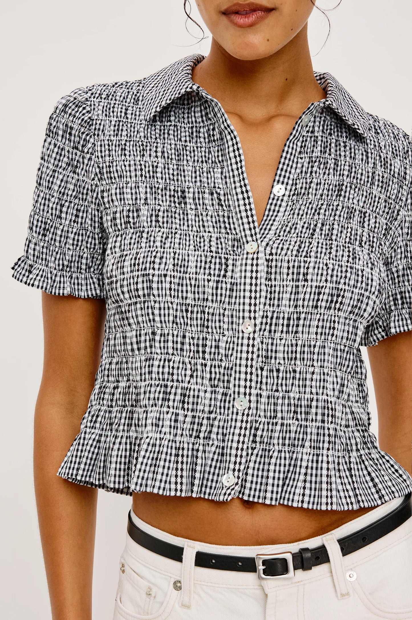 Rails | La chemise "Alton"- Noir et blanc