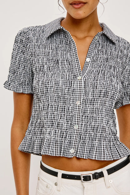 Rails | La chemise "Alton"- Noir et blanc