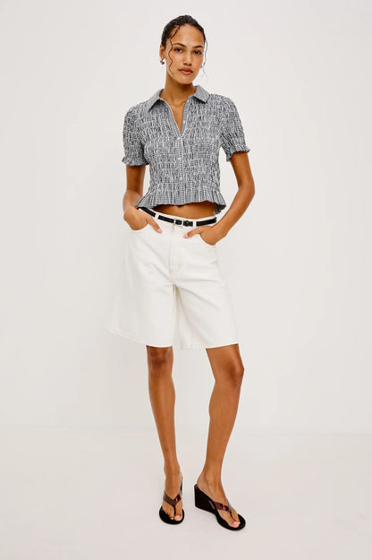 Rails | La chemise "Alton"- Noir et blanc