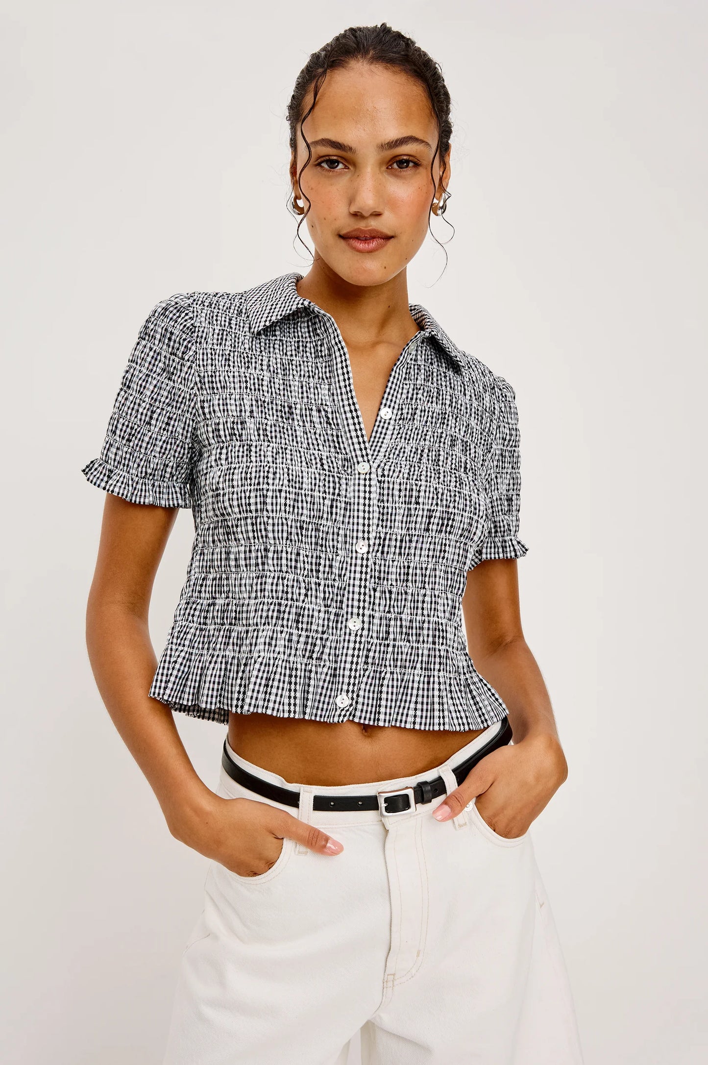 Rails | La chemise "Alton"- Noir et blanc