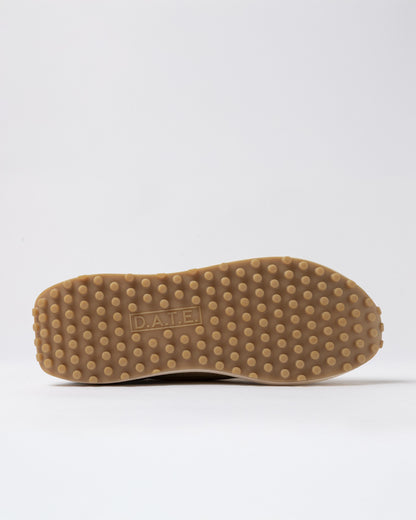 D.A.T.E | Baskets Athleta Nylon - Ivoire et Coral
