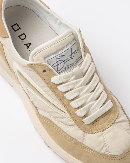 D.A.T.E. | Baskets 'Athleta Nylon' | Ivoire