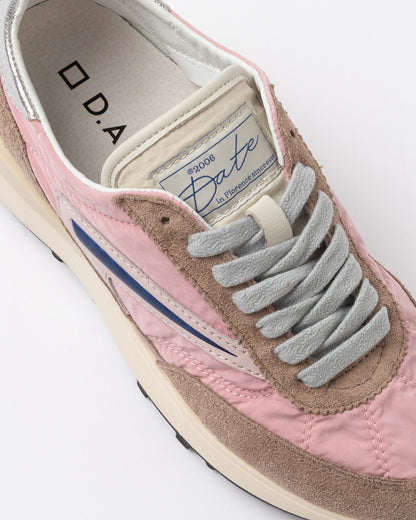 D.A.T.E. | Baskets 'Athleta Nylon' | Rose