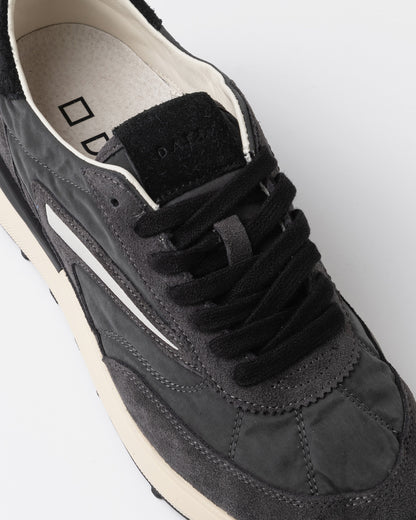 D.A.T.E | Baskets en daim et nylon ''Athleta Touch'' - Gris