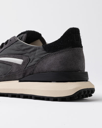 D.A.T.E | Baskets en daim et nylon ''Athleta Touch'' - Gris