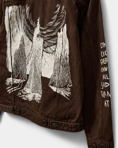 SOFIE SCHNOOR | Veste en jeans "Audreysw"- Brun foncé
