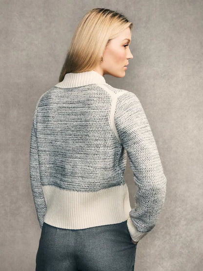 Paul smith | Cardigan en laine - Bleu et blanc