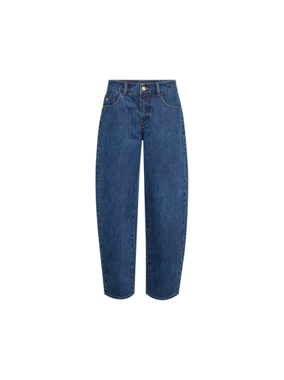 Mos Mosh | Jean à coupe Barrel 'Hellen Bernat' | Bleu