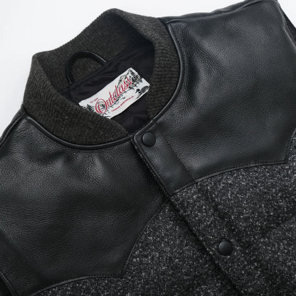 Outclass | Gilet sans manches en laine mélangée - Noire