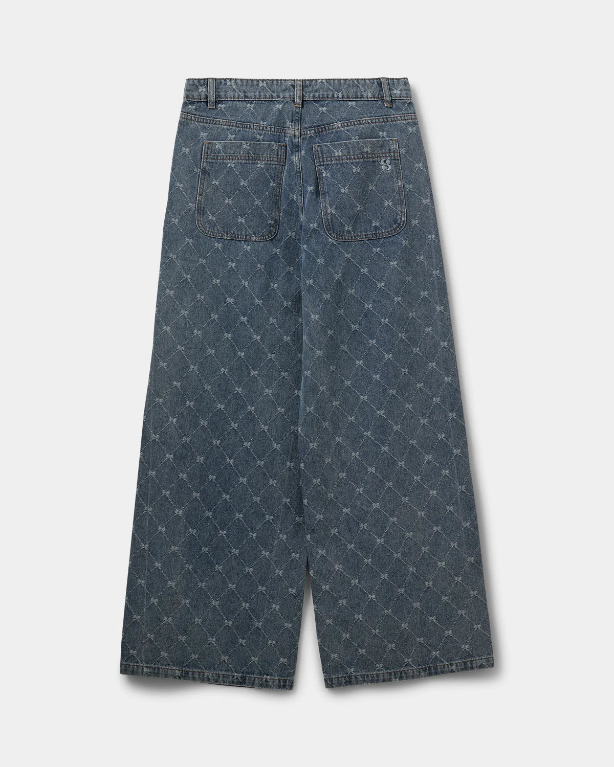 SOFIE SCHNOOR | Jeans large taille basse "AZZI"  - Bleu