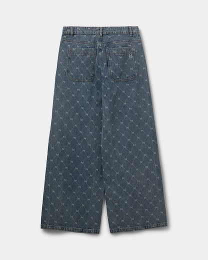 SOFIE SCHNOOR | Jeans large taille basse "AZZI"  - Bleu