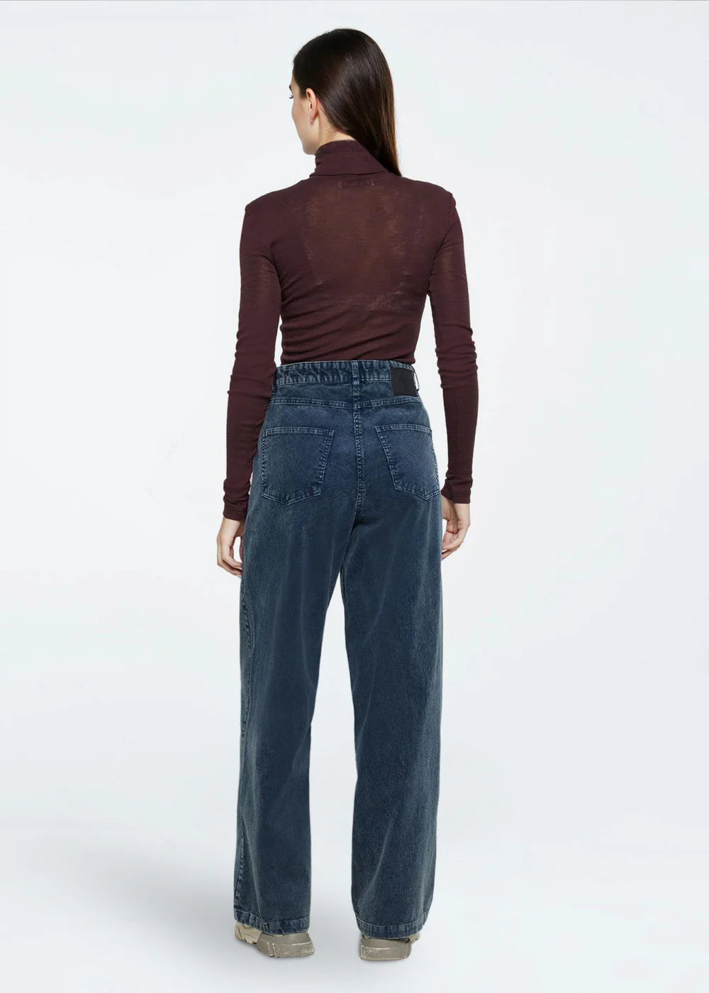 Minimum | Pantalon "Aiyas" - Bleu foncé