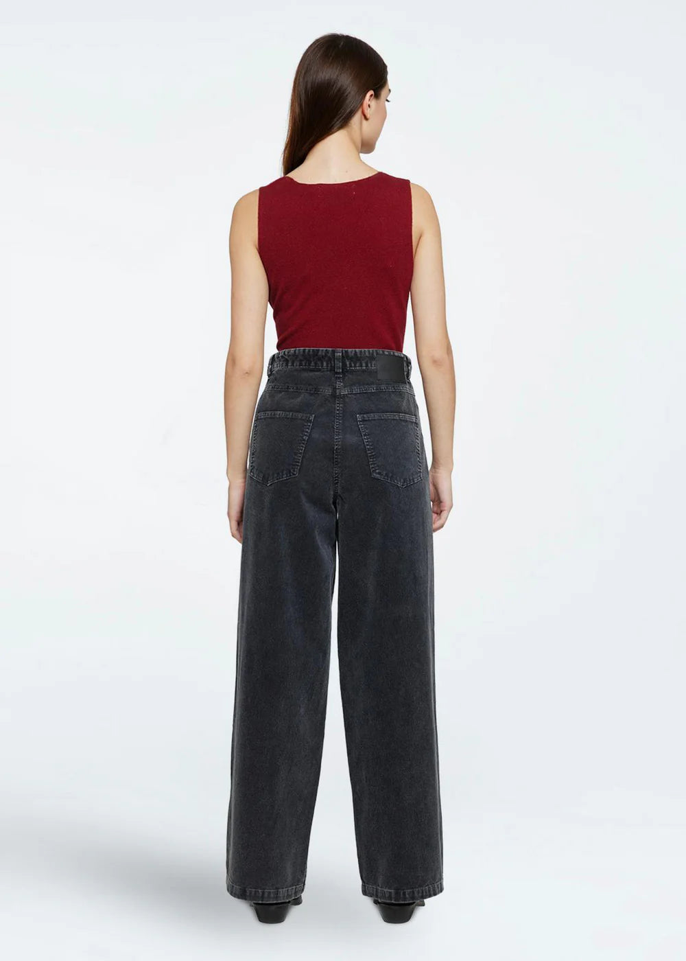 Minimum | Pantalon "Aiyas" - Gris fonce