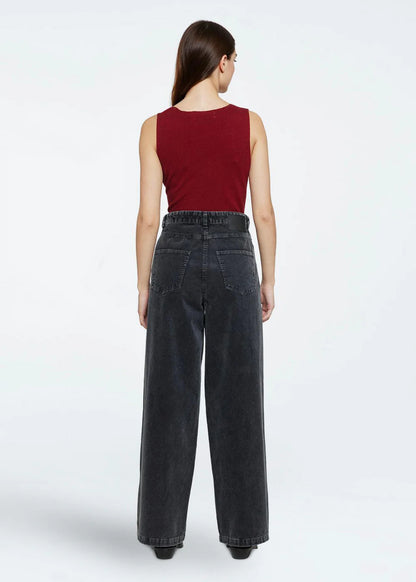 Minimum | Pantalon "Aiyas" - Gris fonce