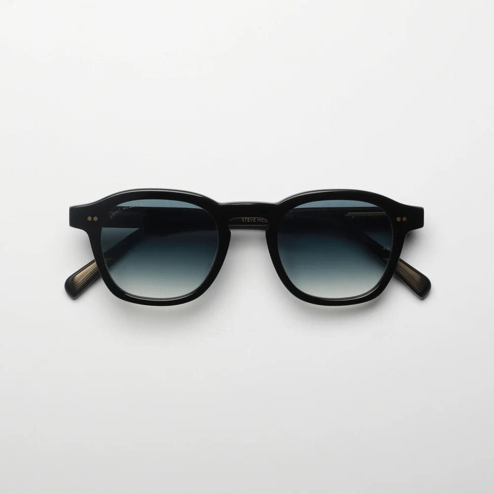 Steve McQueen Eyewear | Les lunettes de soleil ''BANDITO'' | Noir brillant et mat 281-01