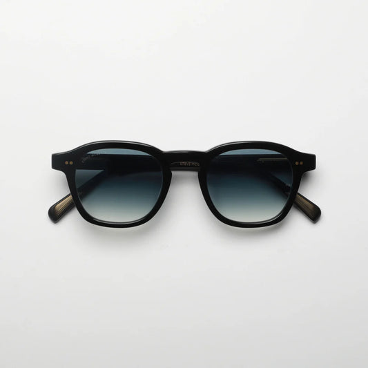 Steve McQueen Eyewear | Les lunettes de soleil ''BANDITO'' | Noir brillant et mat 281-01