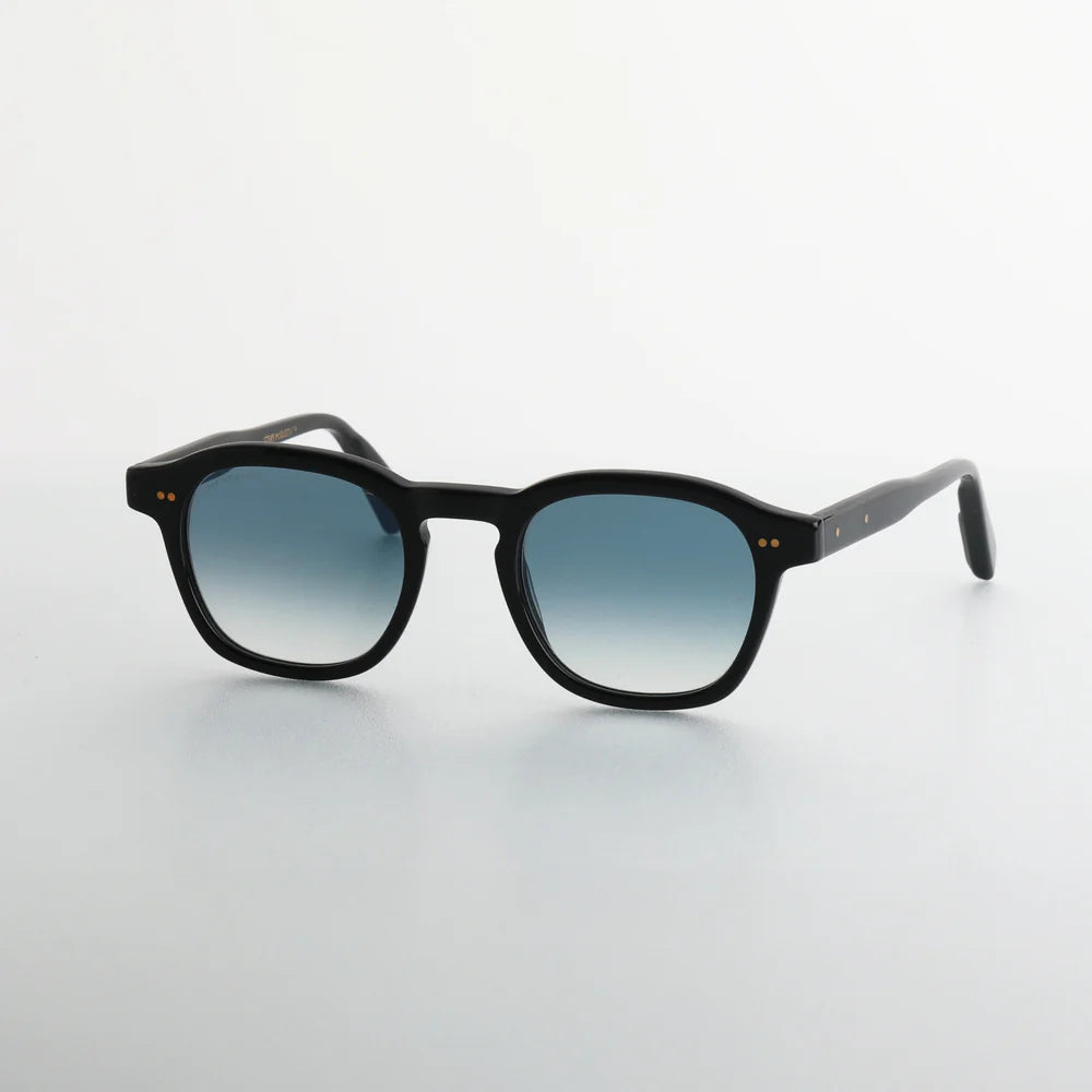 Steve McQueen Eyewear | Les lunettes de soleil ''BANDITO'' | Noir brillant et mat 281-01