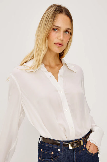 Rails | Chemise à manches longues "Beatrix" - Ivoire