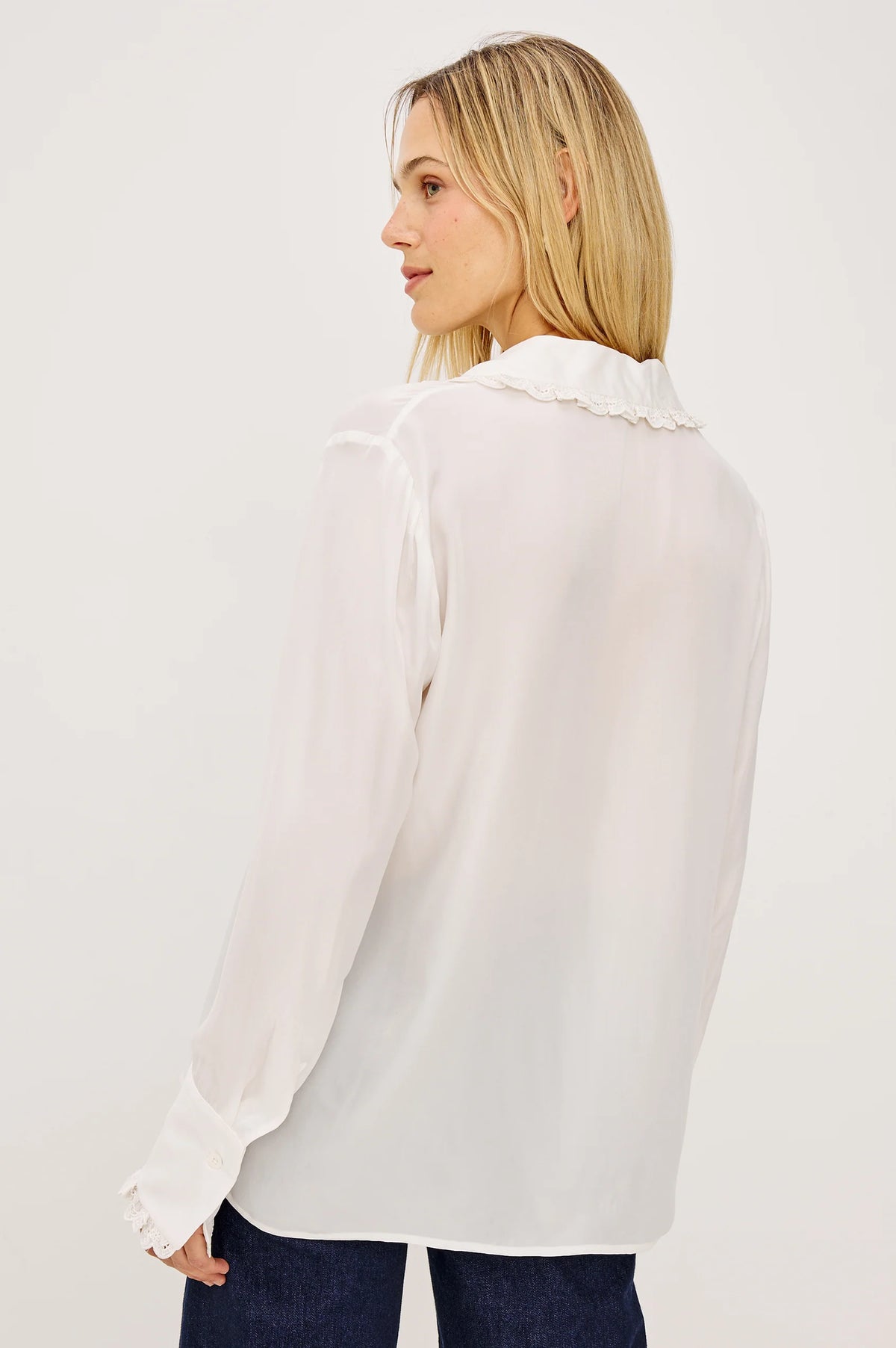 Rails | Chemise à manches longues "Beatrix" - Ivoire