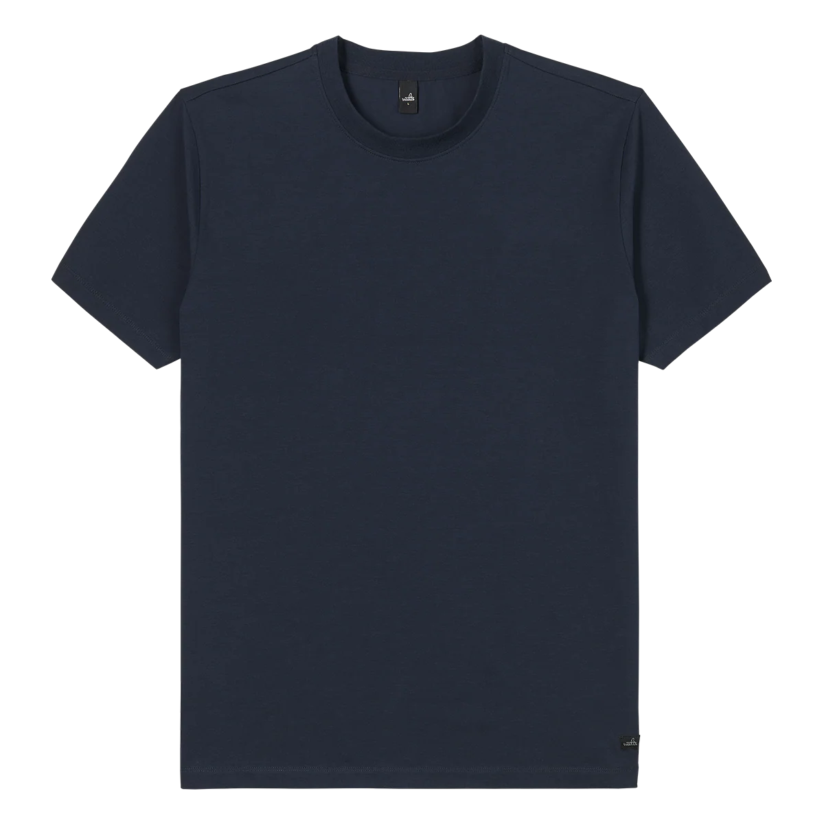 WAHTS | T-shirt en jersey " Berkley" - Marine foncé