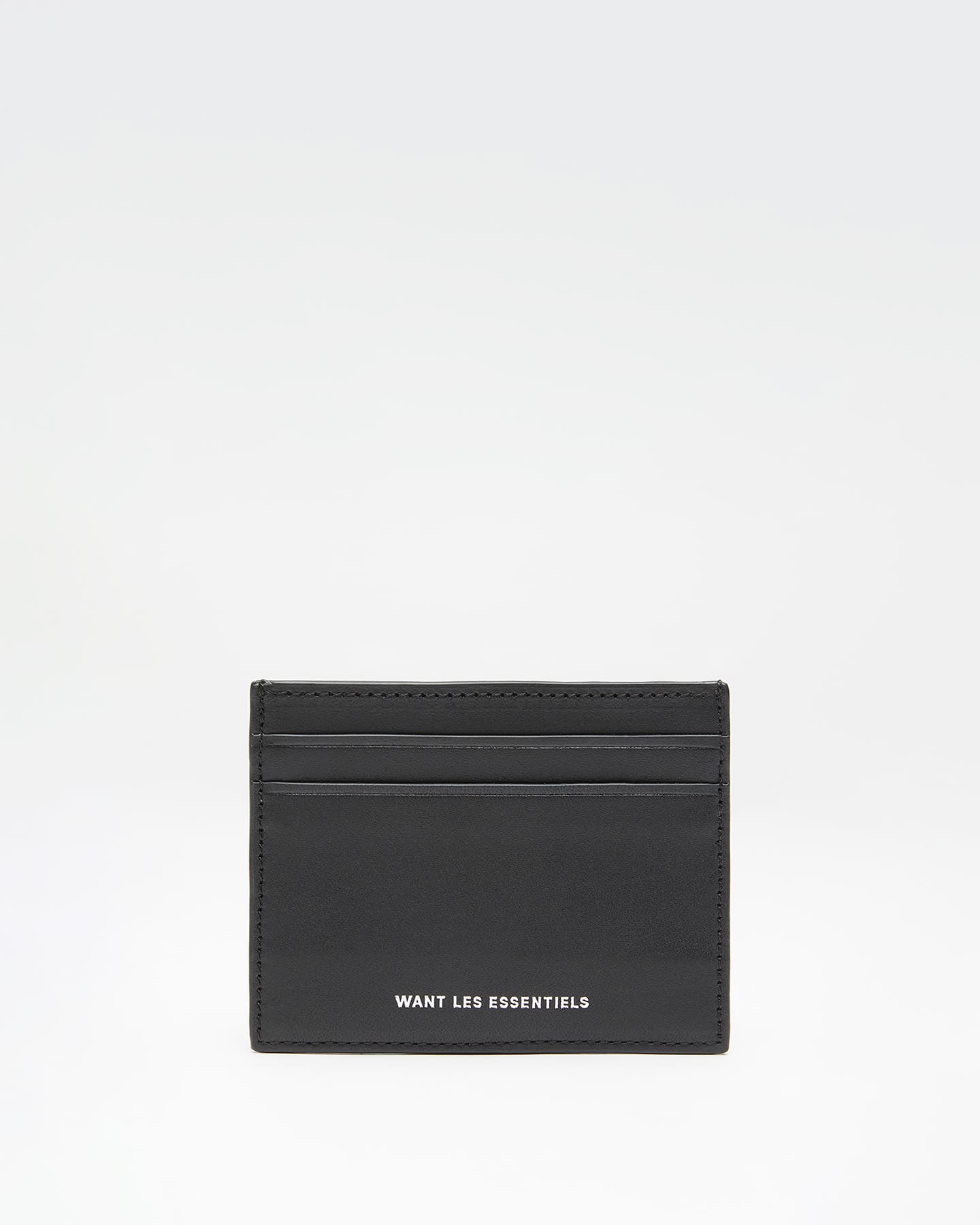 WANT Les Essentiels - Porte-cartes en cuir Branson - Noir