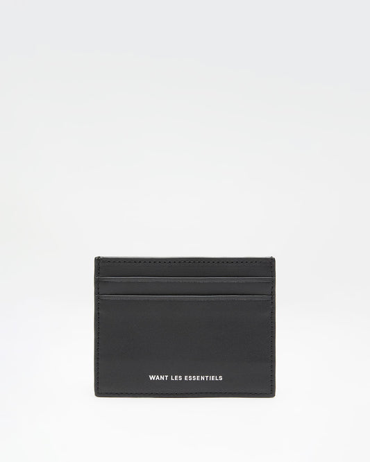 WANT Les Essentiels - Porte-cartes en cuir Branson - Noir