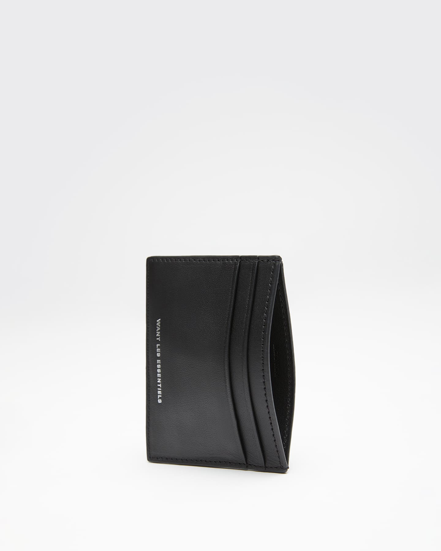 WANT Les Essentiels - Porte-cartes en cuir Branson - Noir