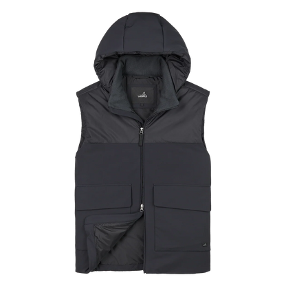 WAHTS |  Veste sans manches Burrows avec capuche amovible - Bleu marine