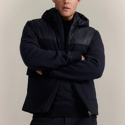 WAHTS |  Veste sans manches Burrows avec capuche amovible - Bleu marine
