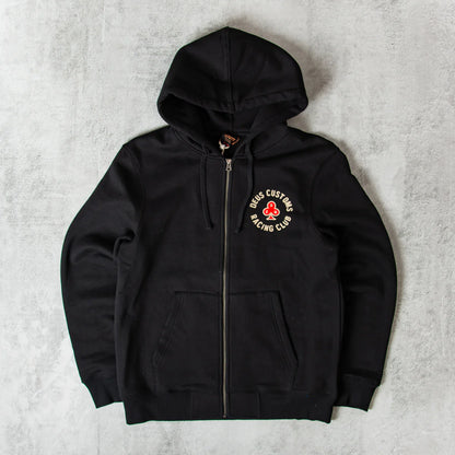 Deus Ex Machina | Sweat à capuche zippé Basto - Noir