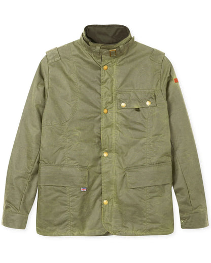 Peregrine | La veste en coton ciré ''Bexley'' - Sage