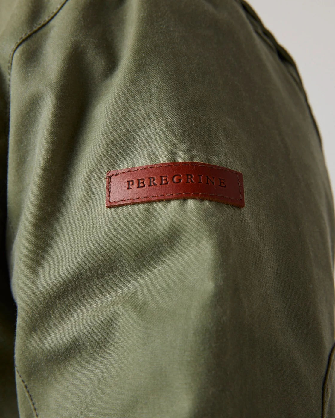 Peregrine | La veste en coton ciré ''Bexley'' - Sage