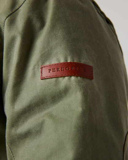 Peregrine | La veste en coton ciré ''Bexley'' - Sage